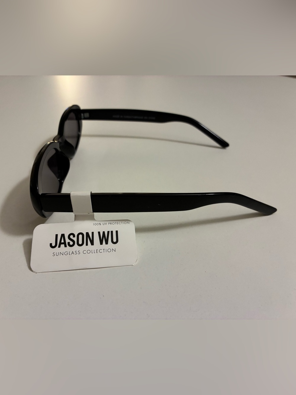 JASON WU Black Oval Sunglasses NWT - Picture 4 of 4